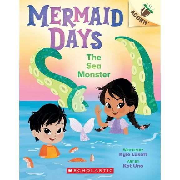 Mermaid Days The Sea Monster: An Acorn Book (Mermaid Days #2): Volume 2, Book 2, (Paperback)