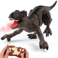 thumbnail image 1 of Dinosaurio T-Rex con control remoto y luces, rugido, 1 of 7