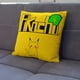 thumbnail image 3 of Funda de almohada de Pokémon Pikachu, cubierta de cojín con estampado de Anime de dibujos animados, funda de almohada decorativa para sofá, regalos, 45x45, 3 of 4