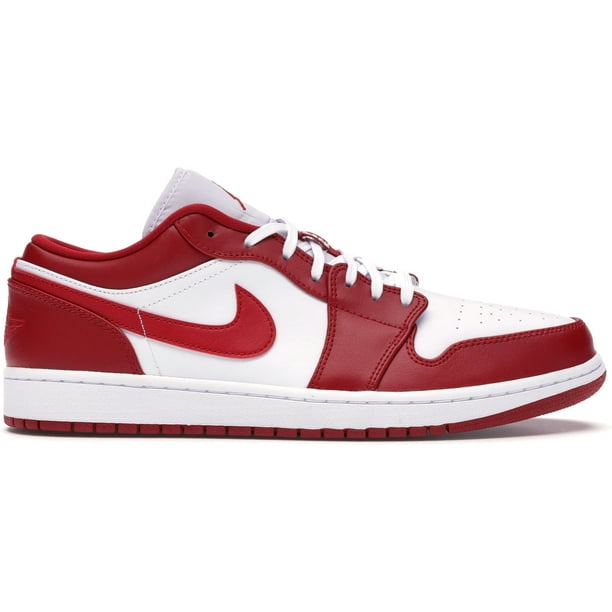 Air Jordan Nike Mens Air Jordan 1 Low "Gym Red" Basketball Sneakers