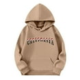 thumbnail image 4 of WILLBEST Sudadera para Mujer, Estilo Casual de Invierno, con Estampado Navideño Del Alfabeto, Cordón Ajustable, Bolsillo y Manga Larga Sudadera Deportiva con Capucha 1455 XX-Grande, 4 of 4