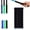 Black, variant on Cold Shrink Silicone Handle Cover, Anti-Slip Tool Grip Sleeve for Fishing Rods & Wrenches, 12cm & 17cm Lengths, 1 Piece