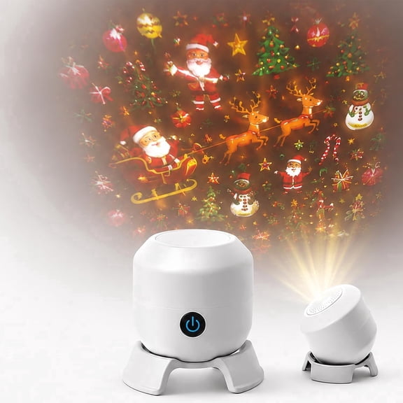 Immersive Ocean Projector,Hd Smart Dynamic 5D Holographic Night Light Projector, 360° Rotating USB Galaxy Projector Night Light for Bedroom, Meditation, Home Theater