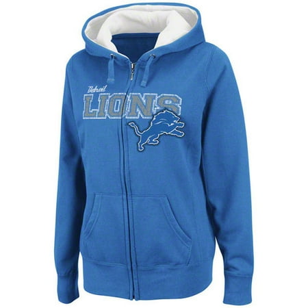 NFL - Detroit Lions Women's Power and Poise Full-Zip Hooded Sweatshirt