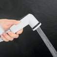 thumbnail image 4 of Bidé de mano, rociador de bidé de mano de plástico ABS portátil, juego de cabezal de pulverización de mano creado magistralmente, 4 of 8