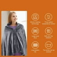 thumbnail image 2 of HIBIBUD Heated Blanket USB Powered Soft Fleece Heating Blanket Adjustable Temperature Heated Blanket Throw 140x80x1.5cm,Deep Gray, 2 of 4