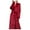 Red, variant on AOOCHASLIY Bath Robes for Women Clearance Adult Plush Robes Home Wear Flannel Nightgown Long Coral Velvet Bathrobe