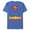 Royal Blue Heather, variant on Men's Superman Hero Costume Graphic Tee Royal Blue Heather 3X Large