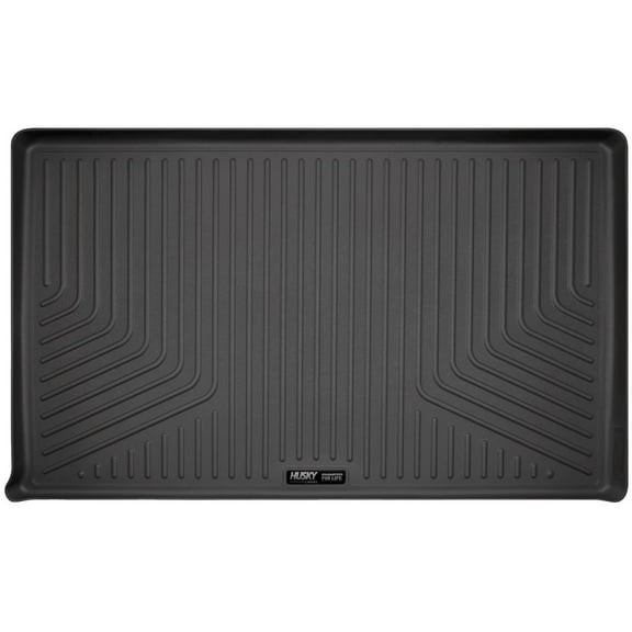 Husky Liners 23411 Weatherbeater Cargo Liner Fits 2007-2017 Ford Expedition EL, 2007-2017 Lincoln Navigator L w/ 3rd Row Bench Seat Black