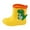 Yellow, variant on XXWXYD Toddler Kids Children Rain Boots Boys Girls Baby Cartoon Dinosaur Rain Shoes for Boys Girls Non-slip Rubber Waterproof Boy Snow Boots(3-4 Years,Male)