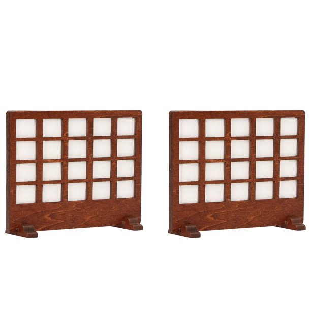 Paravent miniature en bois pour maison de poupée à l'échelle 1:6, panneau miroir et cloison décorative pour poupées fantaisie - France