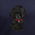 thumbnail image 3 of CafePress - Poodle Pup (Blk) Women's V Neck Dark T Shirt - Women's V-Neck Dark T-Shirt, 3 of 4
