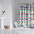 thumbnail image 2 of Waterproof Bohemian Shower Curtain 72x72 Inch Boho Style Polyester Unique Shower Curtain for Bathroom Hotel Home Decor with 12 Plastic Hooks, 2 of 5