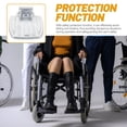 thumbnail image 5 of Nestingho 1 Paire Repose-Pieds de Fauteuil Roulant en Métal au Design Compact 7.5x5.2 Po, 5 of 5