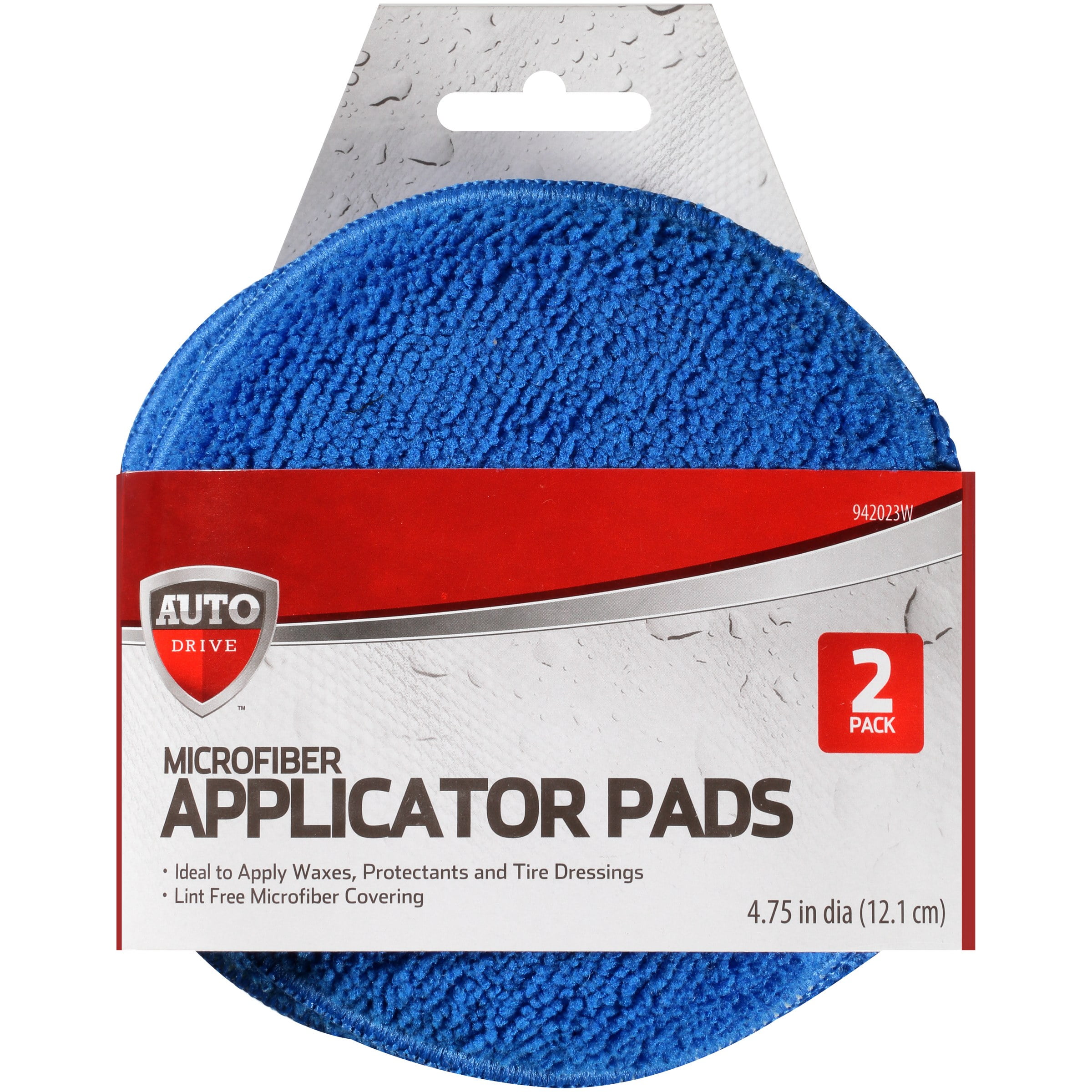 Auto Drive Microfiber Applicator Pads 2 Pack
