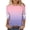 Pink, variant on Boho Tops for Women Vintage Tie Dye Pattern 3/4 Sleeve Round Neck Blouse Tees Tshirts Fall Tops My Items