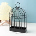 thumbnail image 3 of Creative Metal Bird Cage Incense Holder: Fireproof Hanging Coil Rack for Home, 3 of 8