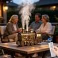 thumbnail image 6 of Christmas Train Diffuser, Vintage Steam Train Essential Oil Diffuser, Cool Mist Aromatherapy Diffuser with Timer for Home, Office, Birthday and Holiday Gift, 6 of 9
