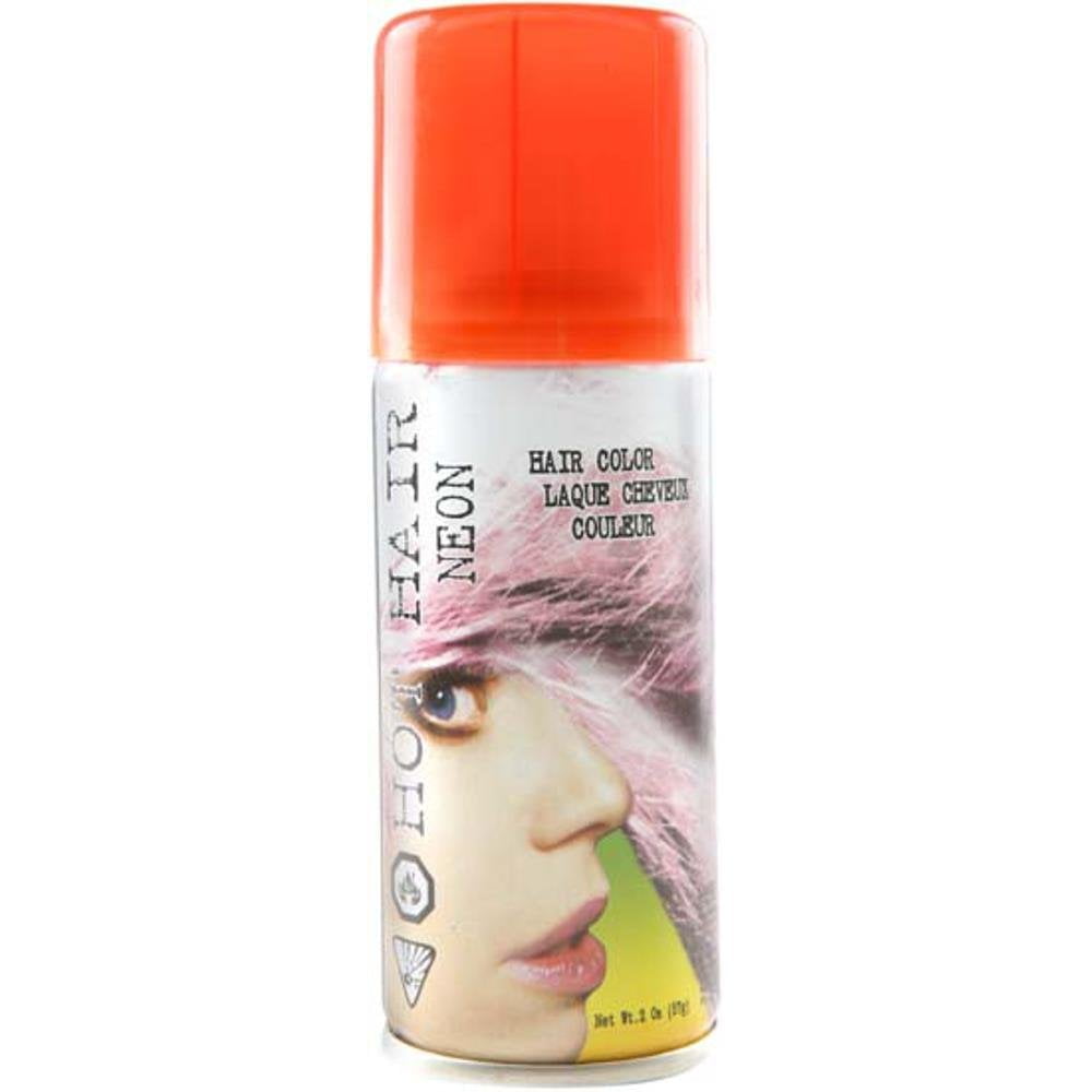 Fun World Women's Orange 2.0oz. Fl. Hair Spray, Multi, Standard