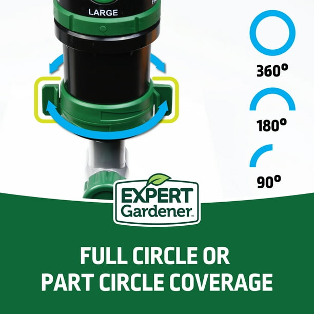 Expert Gardener 3700 sq ft Pulsating Spike Gear Drive Lawn