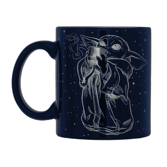 Star Wars The Mandalorian Grogu Mug, Ceramic, 20 fl oz