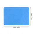 thumbnail image 2 of Silicone Non-Slip Desk Pad - (Light Blue) 15.7x11.8in Rectangular Table Mat, Heat-Resistant Mouse Pad for Home Office, Waterproof Writing Mat for Laptop Keyboard, 2 of 4