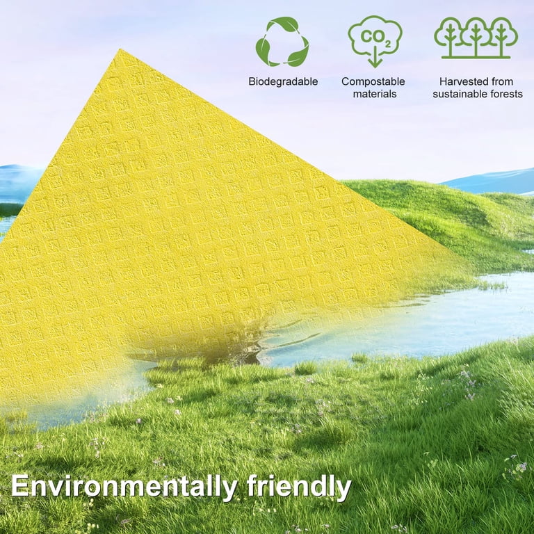 Swedish Dishcloths, 10 Pack Reusable Cellulose photo 8