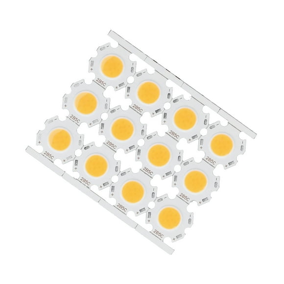 Chip LED, 12 chips LED COB Emisor de luz COB Iluminación interior Rendimiento sólido