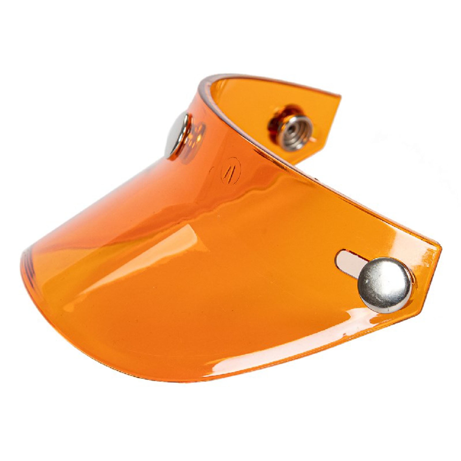 Vistreck Universal 3 SnapButton Visor Flip Up Wind Shield for Open