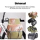 thumbnail image 3 of Naiovety Bolsa de rejilla trasera de doble cara de 30L, alforja de bicicleta, alforjas de asiento trasero, bolsas de sillín de equipaje, Ciclismo Negro, 3 of 6