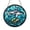 Acrylic 3.5 Inch, variant on Shark And Sea Turtle Ocean Scene Window Suncatcher, Stained Glass Style Coastal Decor, Marine Wildlife Gift