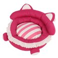 thumbnail image 1 of Estera De Cama De Algodón Para Mascotas, Camas Redondas De Algodón Lavables Para Gatos De Interior Con Juguetes Para Gatos, Soporte Para El Cuello, Estilo Lindo, Cama Suave Y, 1 of 7