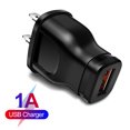 thumbnail image 4 of Cargador USB Carga rápida para Huawei iPhone Samsung Adaptador de pared (US Black), 4 of 5