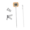 thumbnail image 3 of Lipstore Digital Meat Insert Thermometer Accurate for Kitchen Baking Candy Making BBQ orange, 3 of 8