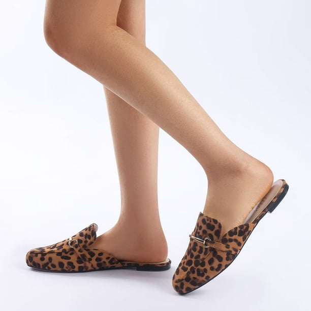 靴 Needles Leopard Mule 5 Needles Leopard Mule 5