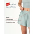 thumbnail image 6 of Hanes Originals Women's SuperSoft Comfywear Sleep Shorts, Sizes XS to 2X, 6 of 9