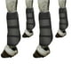 thumbnail image 1 of 4 piezas botas de caballo protección de piernas accesorios ecuestres cubiertas de piernas conjunto de envolturas de piernas para montar entrenamiento negro, 1 of 8