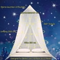 thumbnail image 2 of Glow In The Dark Stars Bed Canopy For Kids Beds Under 1.5 Meters, 2 of 5