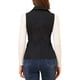 thumbnail image 3 of CHAQUETA SIN MANGAS CON CREMALLERA PARA MUJER INSPIRADA EN CHIC, CHALECO UTILITARIO CON BOLSILLOS 3XL NEGRO, 3 of 7