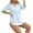 White, variant on ZQUUVOU Women's 3/4 Sleeve Cover Up Casual V Neck Drawstring Loose Fit Beach Coverups with Pocket Summer Dresses Shirt White