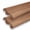 Unfinished Cherry, variant on Outwater 12ft Chicago Bar Rail Cut Into 6ft Pieces - 1-3/8in H x 4-3/8in W - Unfinished Red Oak Rail