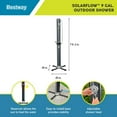 thumbnail image 2 of Bestway SolarFlow Douche Extérieure à Chaleur Solaire de 9,2 Gal avec Réglages Réglables, 2 of 11