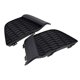 thumbnail image 3 of 2 piezas de cubierta de bisel de luz antiniebla del parachoques delantero compatible con Fit Jazz 2014 2015 2016 2017, 3 of 3