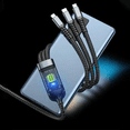 thumbnail image 3 of Cargador USB Tipo C 65W 5 En 1 Carga Rápida PD 20W + Cable 1m Compatible iPhone Samsung Huawei, 3 of 10