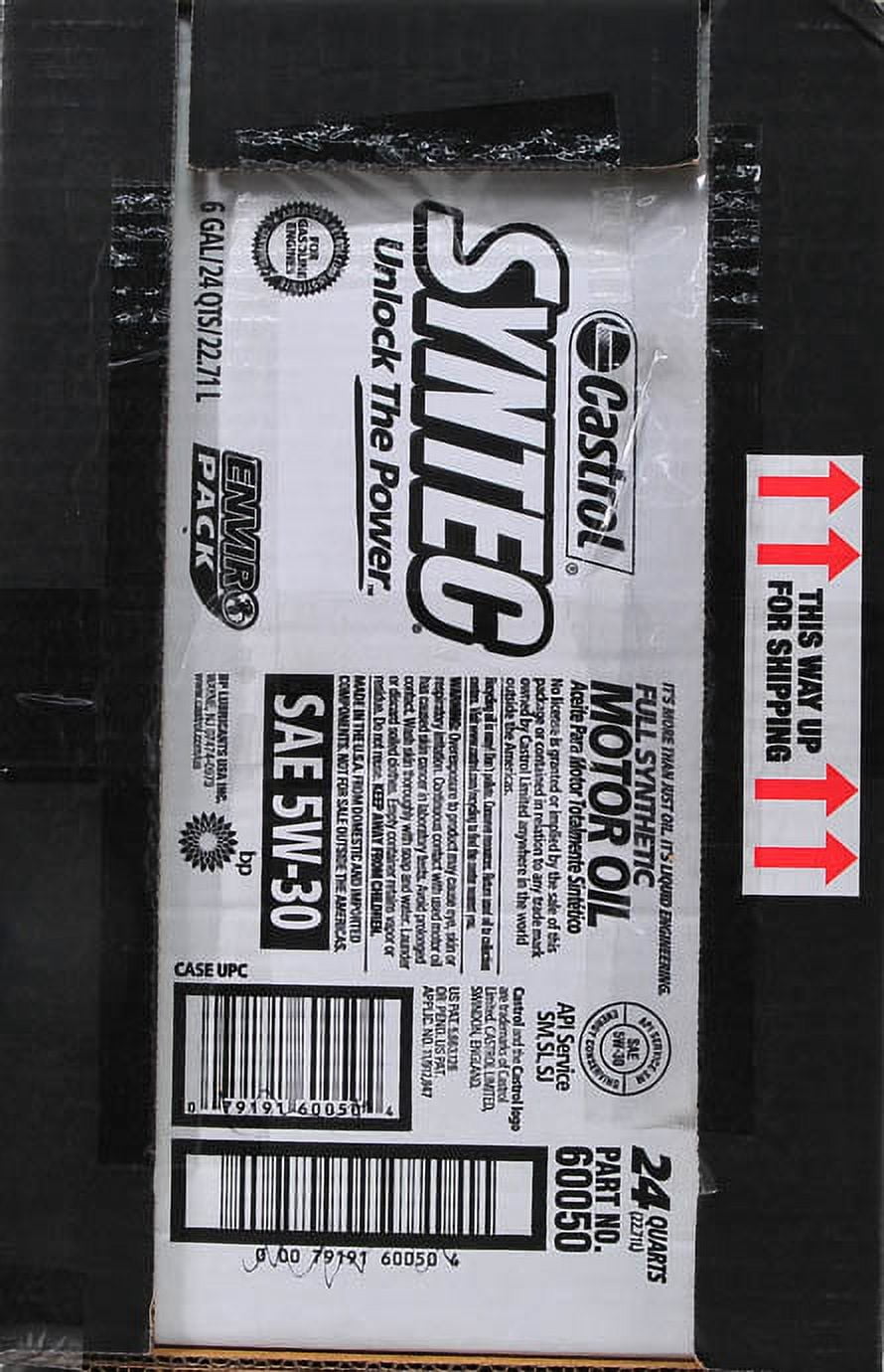 Castrol GTX 5W-20-offer valid for in store oil change only