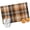 Brown, variant on Orange Blue Checkered Bathroom Mat 2x3 FT, Non Slip Small Kitchen Mat, Fall Farmhouse Buffalo Plaid Washable Soft Backed Front Door Throw Rug Non-Shedding Indoor Outdoor Doormat for Entryway Sink