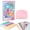 C, variant on Rainbow Squeeze Art Kit, 2026 New Upgrade Rainbow Art Kit Magic Rainbows Scratch Paper Art Set, Creative Squeegee Painting Kit Postcards Scratch For Birthday Party Favors Novelty