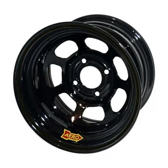 Aero 55-174220 55 Series 15x7 Wheel, 4-lug, 4x4.25 BP, 2 Inch BS