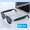 silver blue, variant on New smart Bluetooth glasses for listening to music, making phone calls, driving, UV resistant polarized lenses, sunglasses GS17