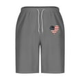 thumbnail image 4 of THDHVS Mens Shorts,Cargo Shorts for Men,Summer Fast Dry Men's Comfortable Flex Cargo Short Gray M, 4 of 5